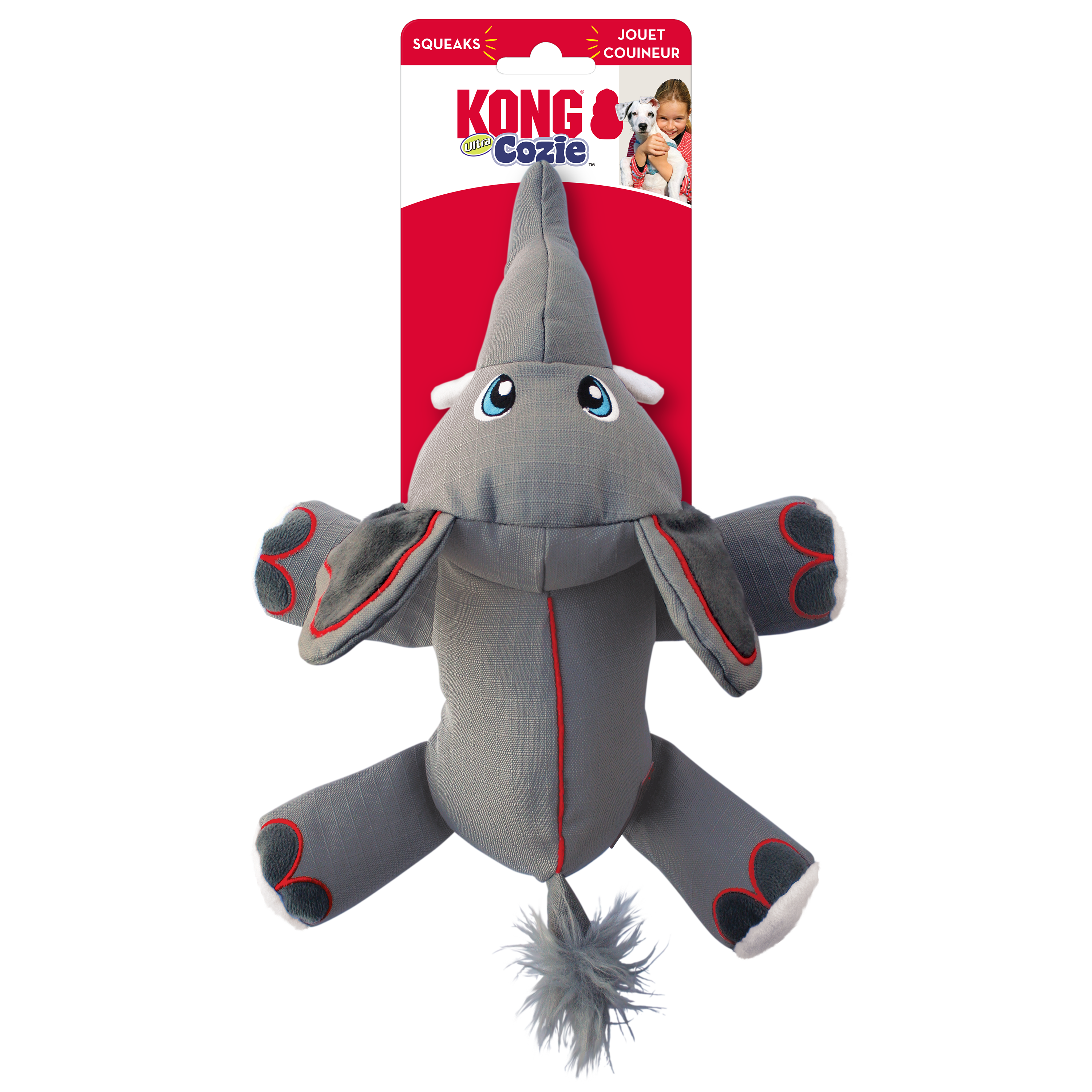 KONG Ultra Cozie Elephant