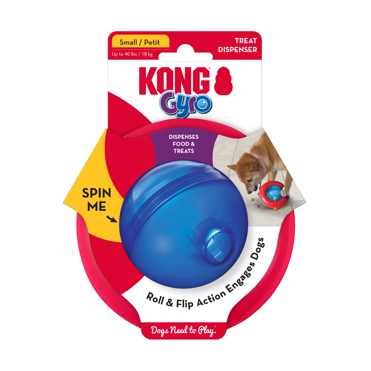 KONG Gyro Treat Dispenser